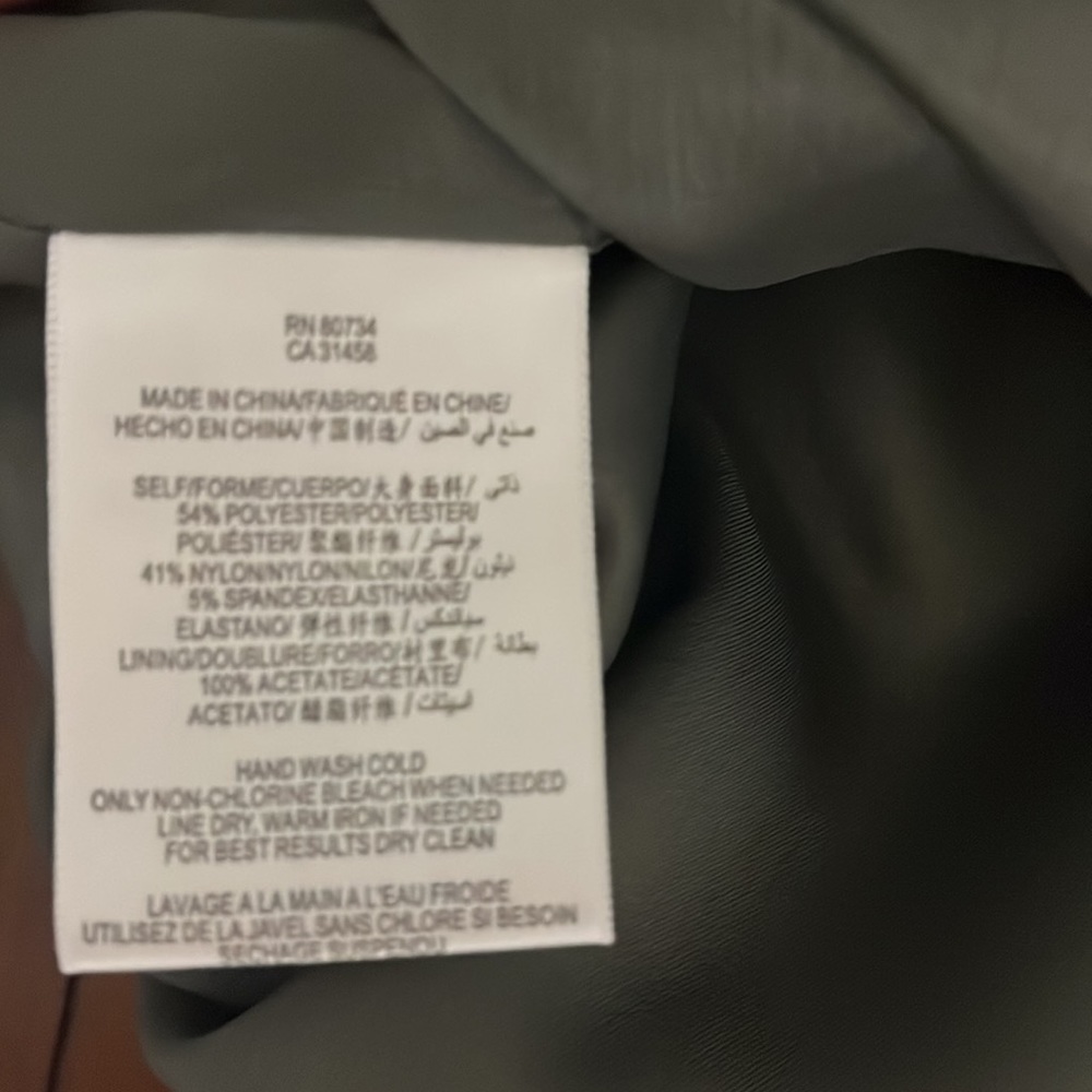 Bcbg Generation Gray Dress With Subtle Shimmer/Me… - image 8